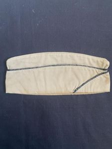 (Was £30) WW2 U.S. OFFICER'S OVERSEAS GARRISON CAP