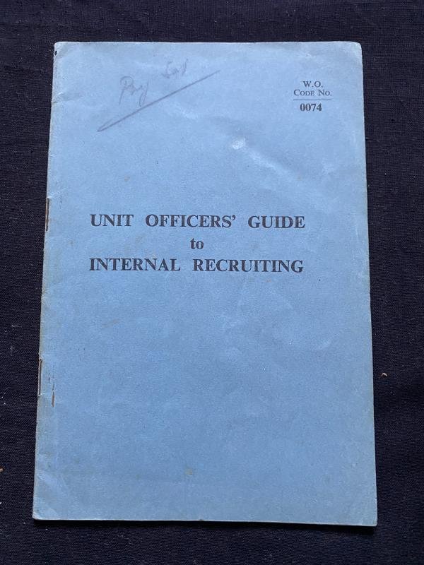 UNIT OFFICERS GUIDE TO INTERNAL RECRUITING BOOKLET — image 3
