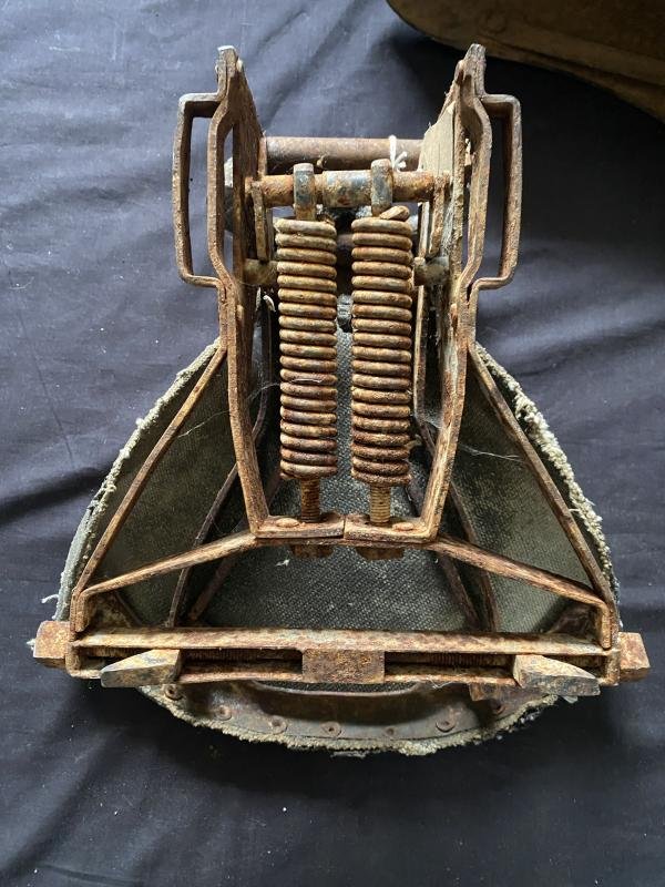 CHRISTMAS SPECIAL DAY 2 (WAS £695) WW2 GERMAN MOTORCYCLE SEAT/TANK AND WHEEL GUARD FROM NORMANDY (DEAD MAN'S CORNER) — image 5