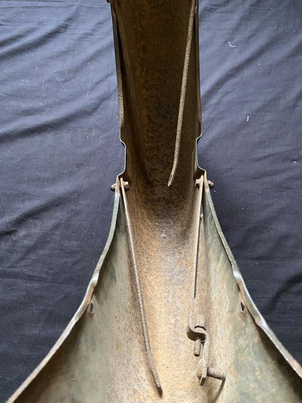 CHRISTMAS SPECIAL DAY 2 (WAS £695) WW2 GERMAN MOTORCYCLE SEAT/TANK AND WHEEL GUARD FROM NORMANDY (DEAD MAN'S CORNER) — image 7