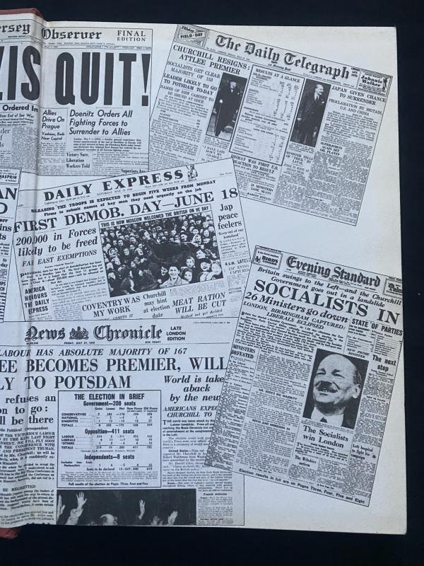 (was £5) VE DAY VICTORY IN EUROPE (HARD COVER) — image 2