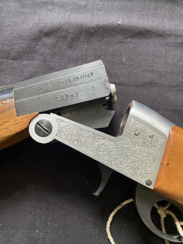 (WAS £195) DEACTIVATED ITALIAN B.S.A 12B SINGLE BARREL SHOTGUN (NEW EU DEACTIVATION) — image 10