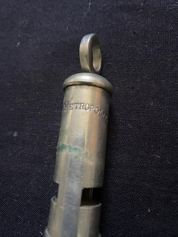 (Was £20) THE METROPOLITAN WHISTLE — image 2