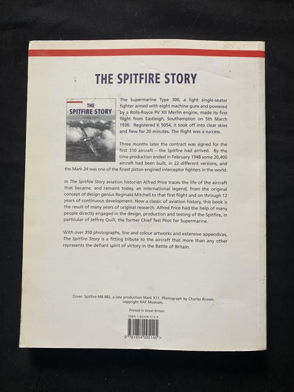 (was £8) THE SPITFIRE STORY (PAPERBACK) — image 2