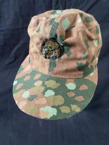 REPRODUCTION WW2 GERMAN WAFFEN SS CAMO CAP