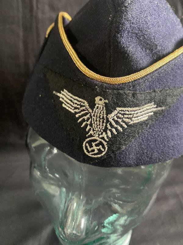 REPRODUCTION WW2 GERMAN CAP FROM A POST WAR GERMAN CAP — image 2