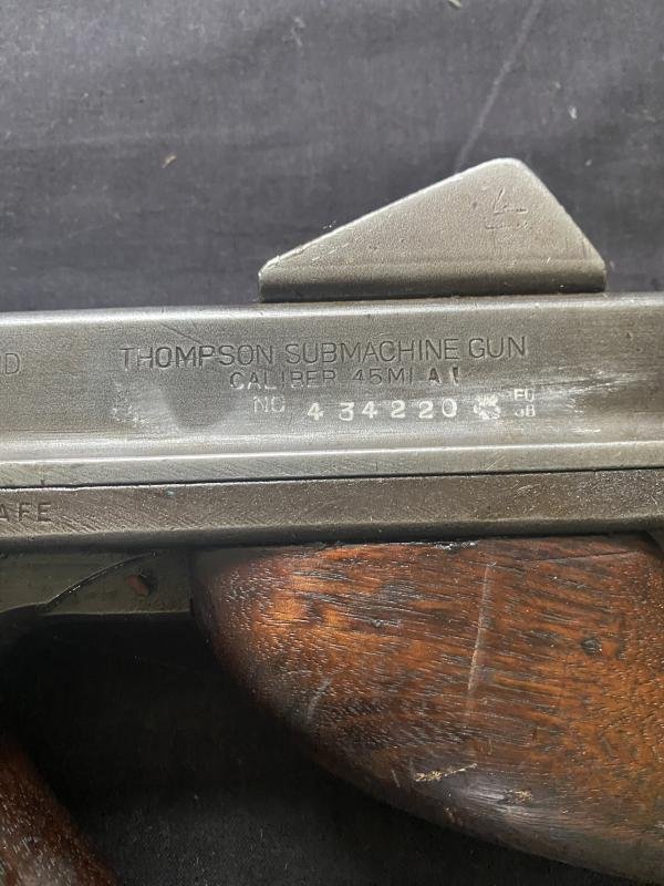 DEACTIVATED THOMPSON M1A1 SMG (NEW EU DEACTIVATION) — image 8