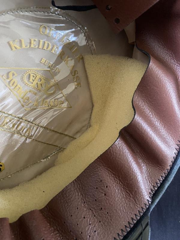 REPRODUCTION WW2 GERMAN INFANTRY OFFICER'S EREL VISOR CAP — image 7