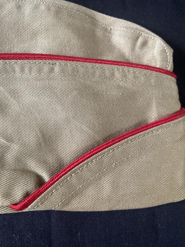 (Was £30) WW2 U.S OVERSEAS GARRISON CAP — image 2