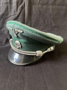 POST WAR GERMAN VISOR CAP TURNED INTO WW2 GERMAN VISOR …