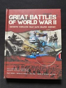 (was £10) GREAT BATTLES OF WORLD WAR II (HARD COVER)