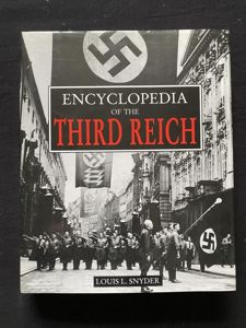 (was £6) ENCYCLOPEDIA OF THE THIRD REICH (HARD COVER)
