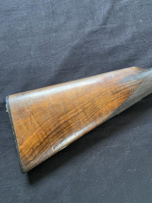 (WAS £250) DEACTIVATED BRITISH W.H. POLLARD 12B DOUBLE BARREL SHOTGUN (NEW EU DEACTIVATION) — image 2