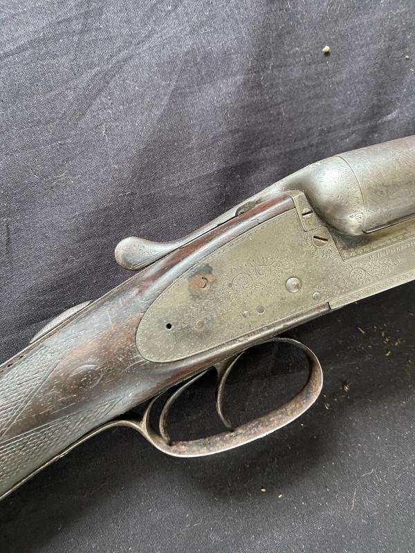 (WAS £250) DEACTIVATED BRITISH W.H. POLLARD 12B DOUBLE BARREL SHOTGUN (NEW EU DEACTIVATION) — image 3