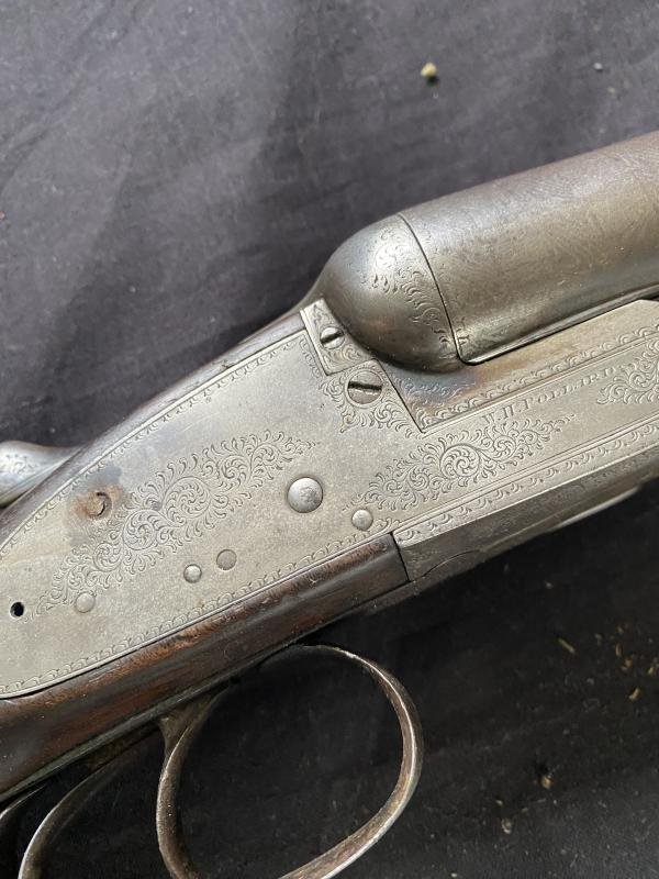 (WAS £250) DEACTIVATED BRITISH W.H. POLLARD 12B DOUBLE BARREL SHOTGUN (NEW EU DEACTIVATION) — image 4