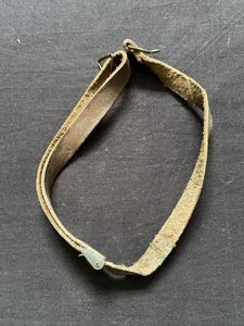 WW2 U.S. M1 HELMET LEATHER CHIN STRAP