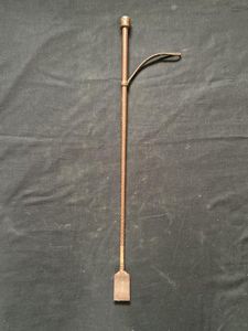 (Was £7.50) BROWN LEATHER HORSE WHIP