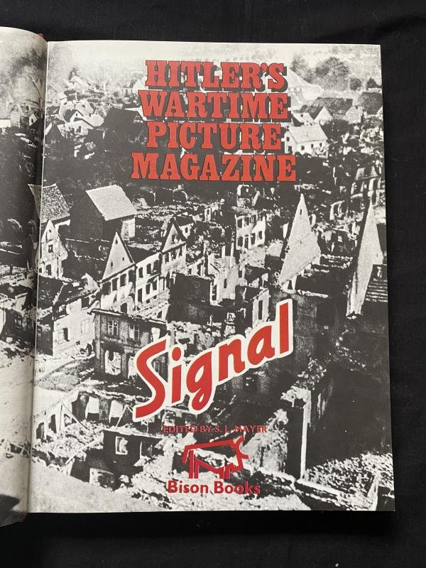 (was £15) HITLER'S WARTIME PICTURE MAGAZINE (HARDCOVER) — image 2