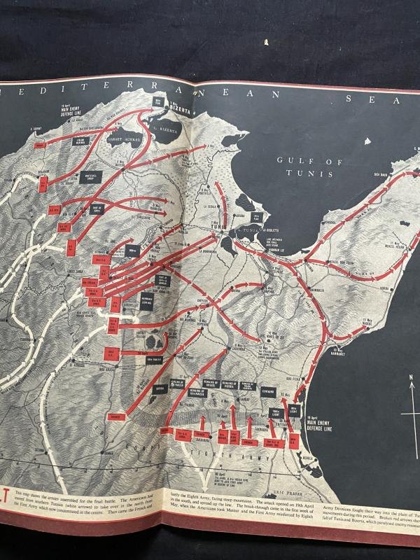 (was £7.50) THE ARMY AT WAR TUNISIA — image 3