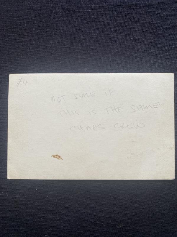 POSTCARD OF H.M.S CLASS 133 — image 2