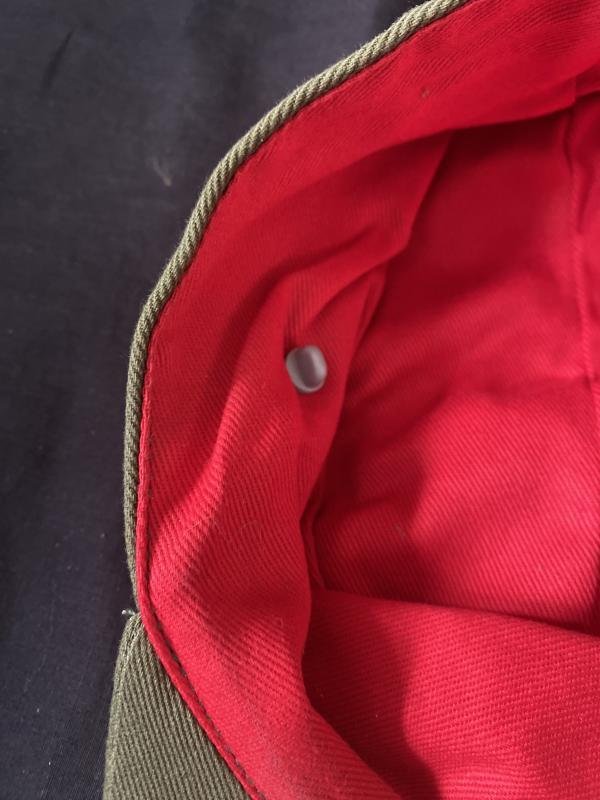 REPRODUCTION WW2 GERMAN AFRIKA KORP CAP — image 7