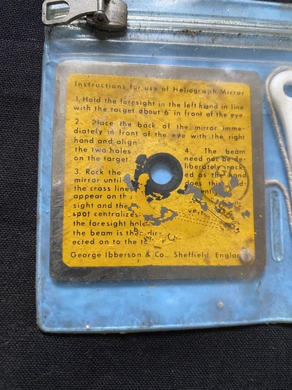 (Was £15) RAF HELIOGRAPH MIRROR — image 2