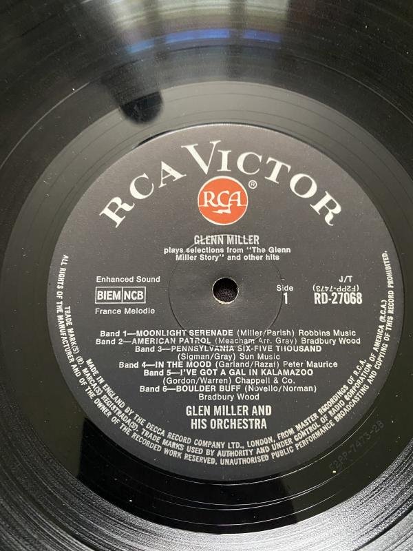 GLENN MILLER ORIGINAL RECORDING VINYL — image 2