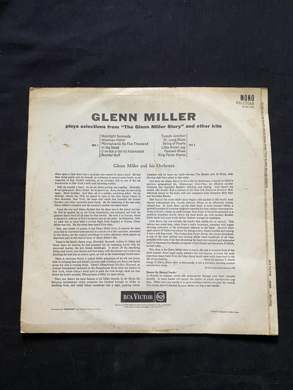 GLENN MILLER ORIGINAL RECORDING VINYL — image 4