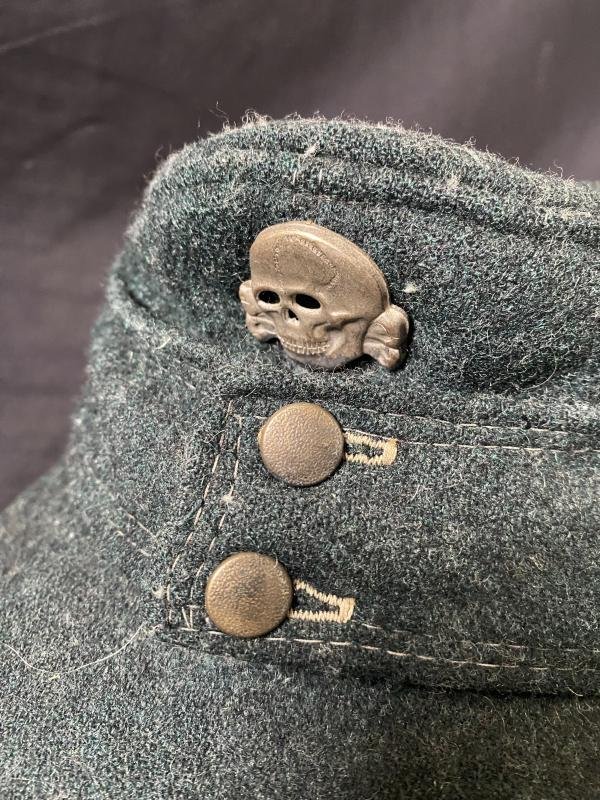 REPRODUCTION WW2 GERMAN SS M43 CAP — image 2