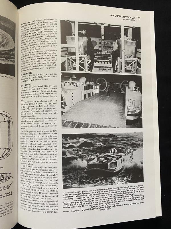 JANE'S SURFACE SKIMMERS HOVERCRAFT AND HYDROFOILS 1975-76 — image 5