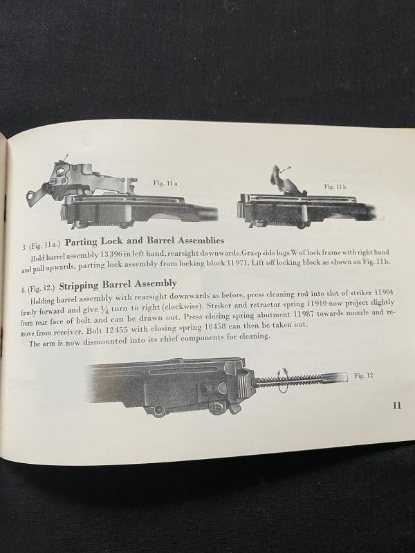 (was £35) THE ORIGINAL MAUSER AUTOMATIC SINGLE AND MACHINE FIRE PISTOL MANUAL — image 4