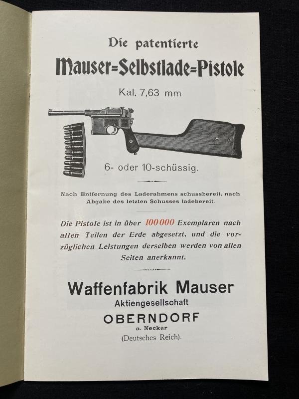 (was £35) MAUSER-SELBSTLADE-PISTOLE MANUAL — image 2