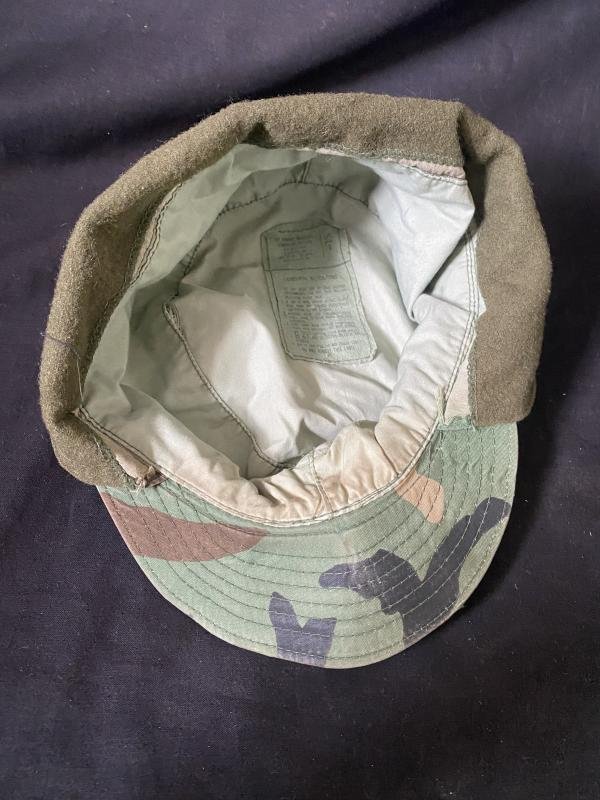 (Was £12) U.S. NAVAL WOODLAND CAMO COMBAT CAP — image 5