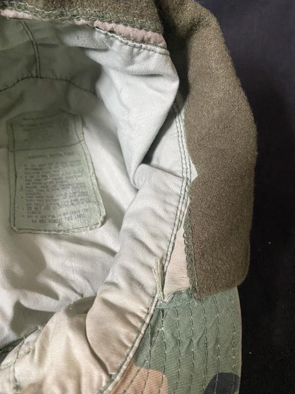 (Was £12) U.S. NAVAL WOODLAND CAMO COMBAT CAP — image 6