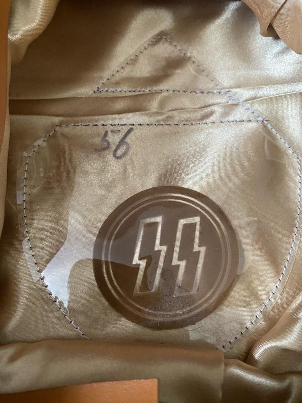 REPRODUCTION WW2 GERMAN SS INFANTRY VISOR CAP — image 7