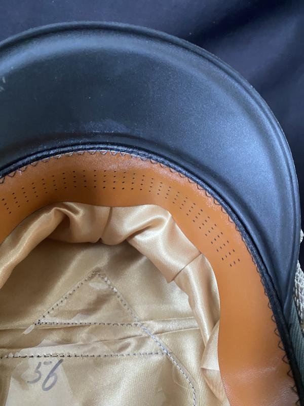 REPRODUCTION WW2 GERMAN SS INFANTRY VISOR CAP — image 8