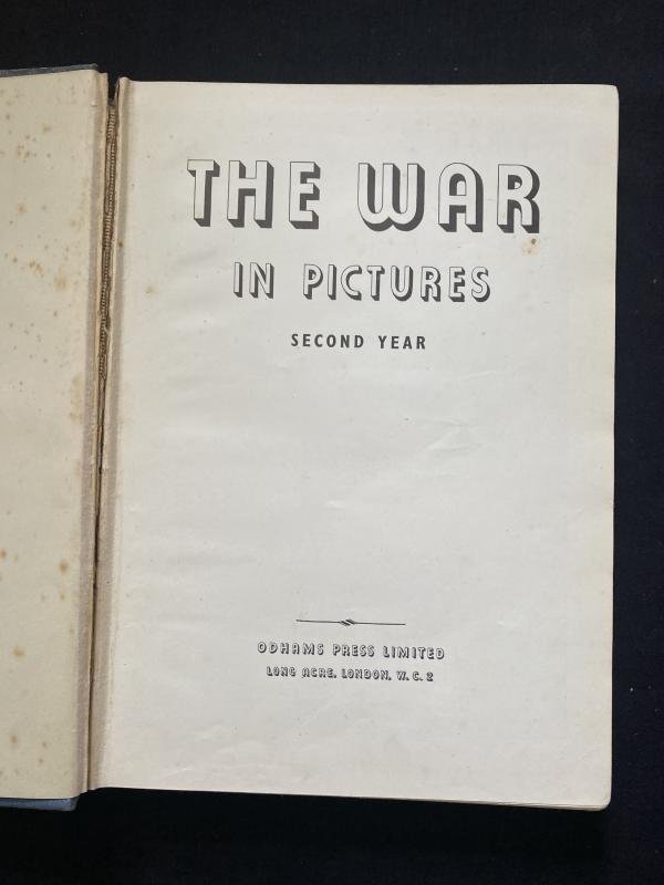 THE SECOND YEAR OF WAR IN PICTURES (HARD COVER) — image 4