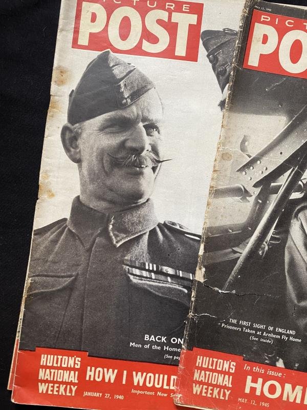 3 X WW2 PICTURE POST MAGAZINES — image 2