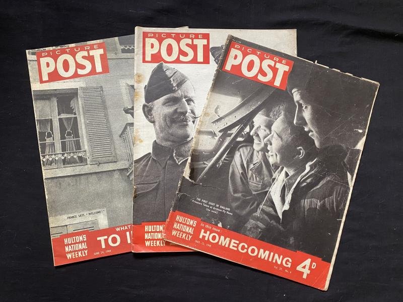 3 X WW2 PICTURE POST MAGAZINES — image 5
