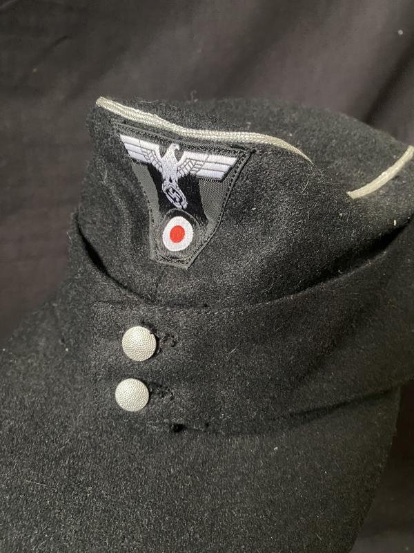 REPRODUCTION WW2 GERMAN PANZER M43 CAP (RBNR) — image 2