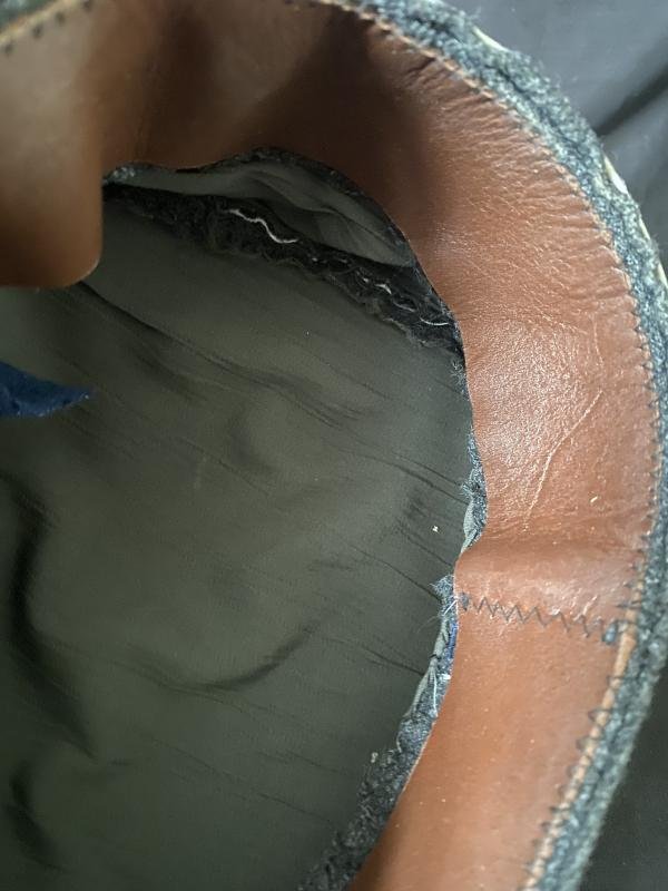 REPRODUCTION WW2 GERMAN SS CRUSHER CAP — image 7