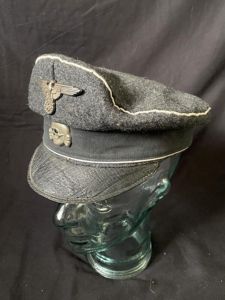REPRODUCTION WW2 GERMAN SS CRUSHER CAP