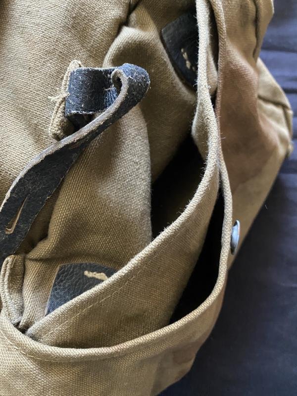 WW2 GERMAN MILITARY INFANTRY BREAD BAG — image 8