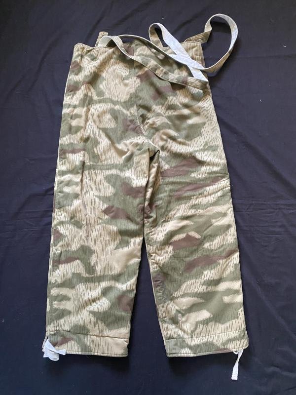 (Was £75) REPRODUCTION WW2 GERMAN REVERSIBLE CAMO PARKA TROUSERS — image 6