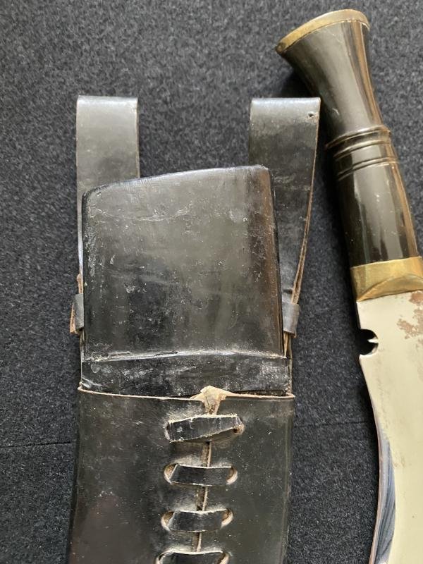 GURKHA KUKRI KNIFE WITH KARDA AND CHAKMAK BLADES — image 2