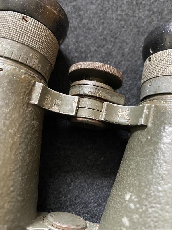 WW1 1916 DATED GERMAN OIGEE BERLIN, FERNGLAS 08, MILITARY BINOCULARS — image 5