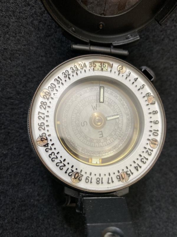 (Was £275) BRITISH FRANCIS BARKER M-73 COMPASS INA 58 PATTERN POUCH — image 4