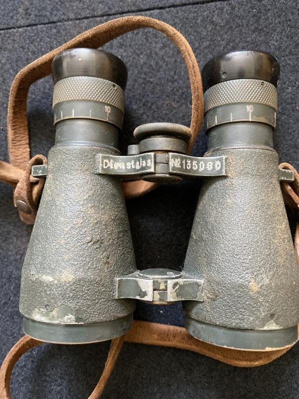 WW1 1918 DATED GERMAN EMIL BUSCH A-G RATHENOW FERNGLAS 08 BINOCULARS — image 6