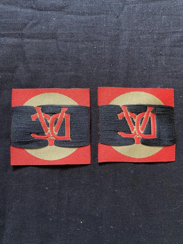 2 X REPRODUCTION WW2 VOLUNTEER DEFENCE CORPS PATCHES — image 3