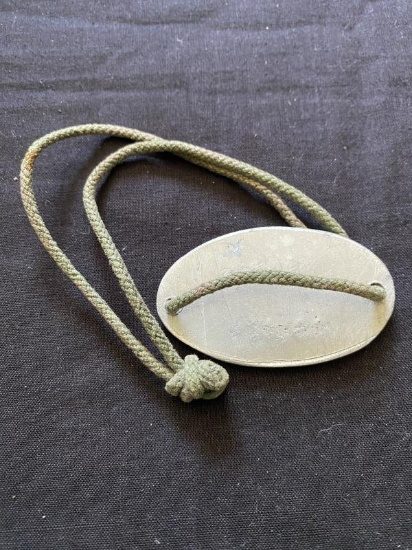 REPRODUCTION WW2 GERMAN DOG TAG — image 3